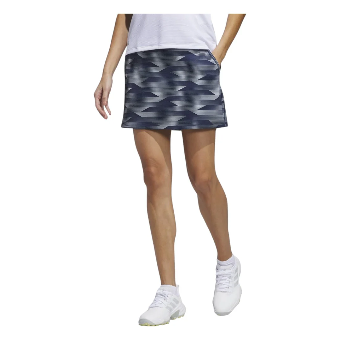 adidas Ladies Ultimate365 Printed Golf Skort JC9203 - Image 2