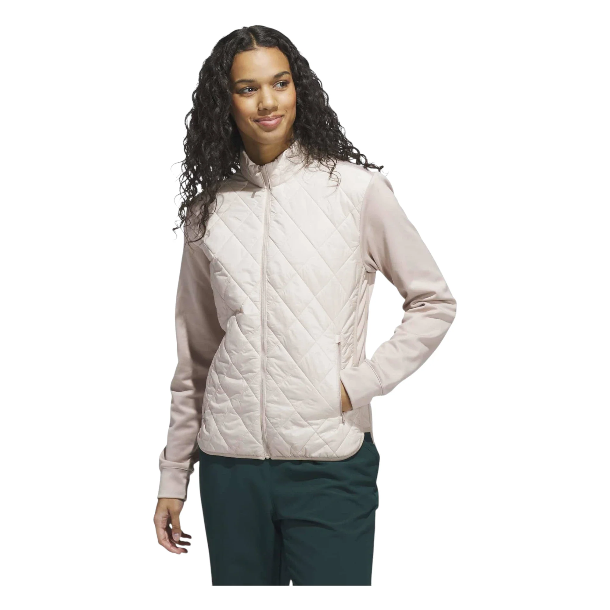 adidas Ladies Ultimate365 Quilted Golf Jacket JP3509 - Image 2