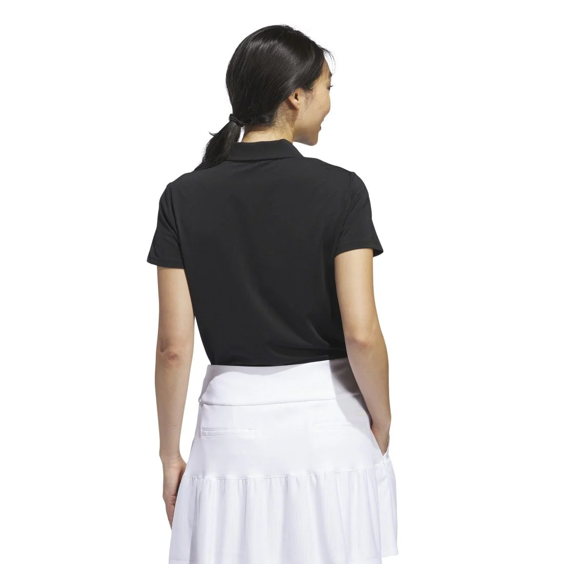 adidas Ladies Ultimate365 Solid Short Sleeve Golf Polo Shirt IN2540 - Image 3