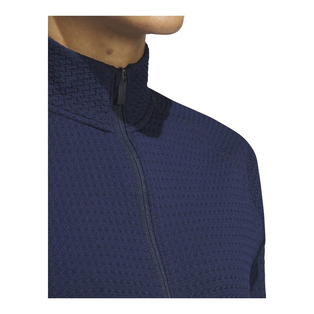adidas Ladies Ultimate365 Textured Golf Mid Layer IP4265 - Image 4