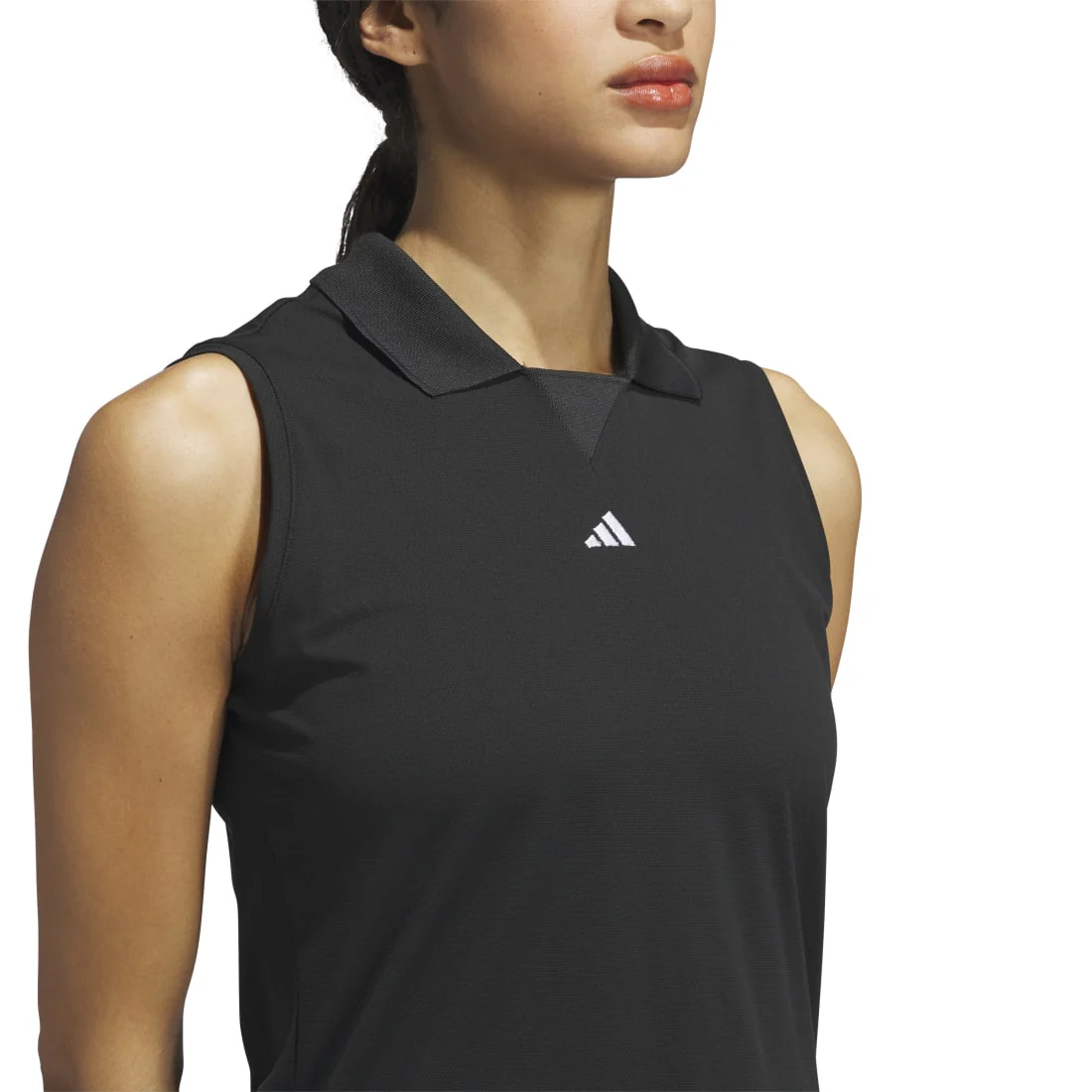 adidas Ladies Ultimate365 TWISTKNIT Golf Polo Shirt IW2035 - Image 4