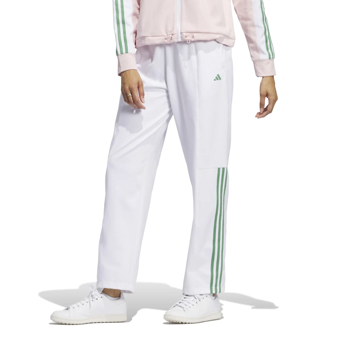 adidas Ladies Ultimate365 Twistknit Golf Trousers IY3805 - Image 2
