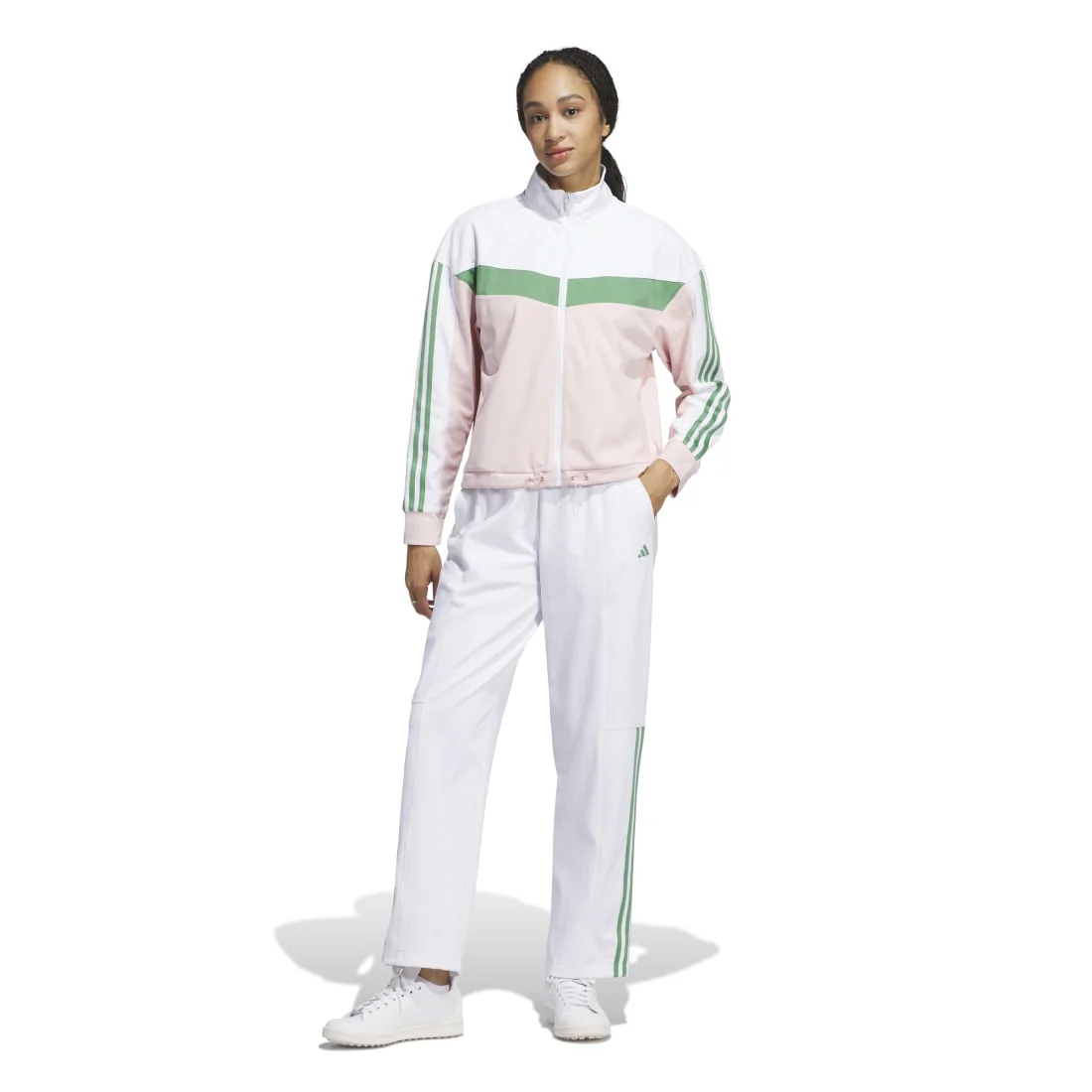 adidas Ladies Ultimate365 Twistknit Golf Trousers IY3805 - Image 4