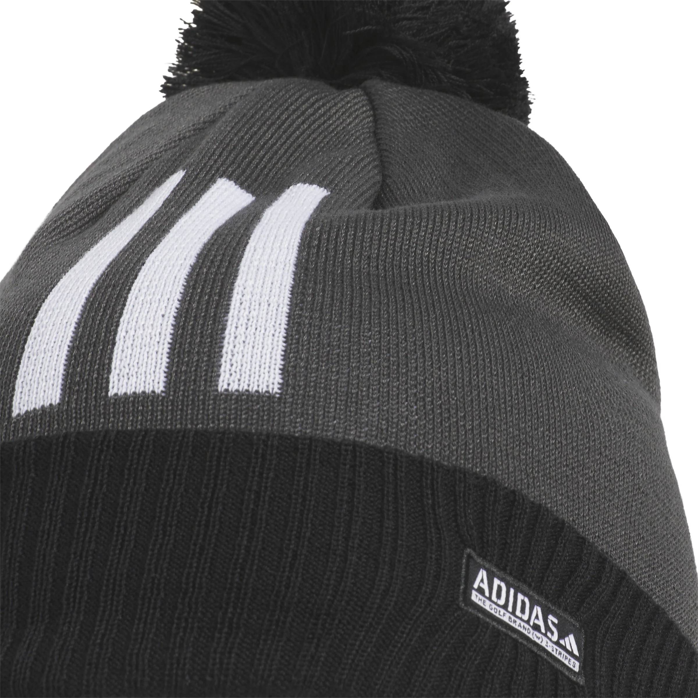 adidas M Pom Three Stripe Pom Golf Beanie IW9154 - Image 3