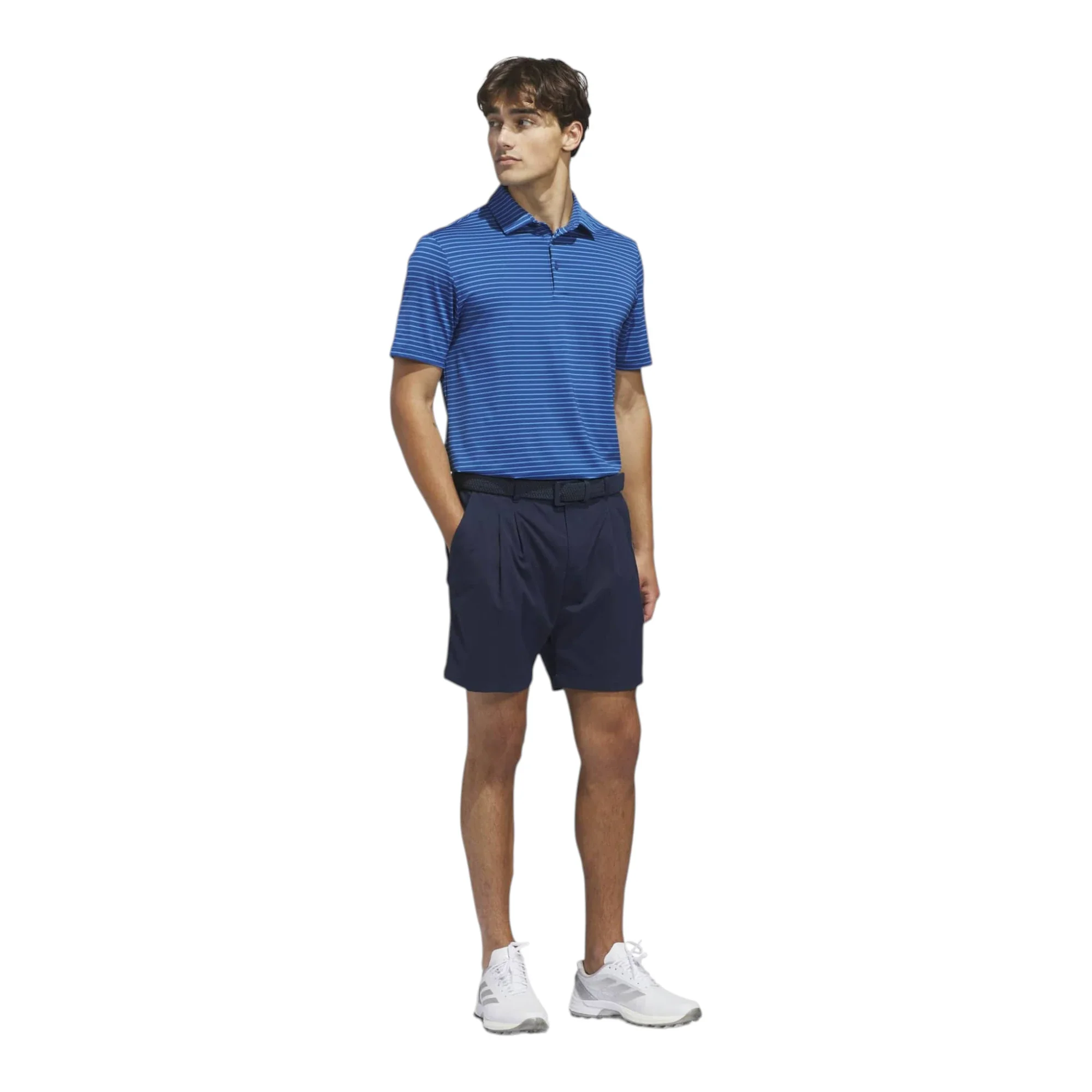 adidas Performance Stripe Golf Polo Shirt JY5432 - Image 5