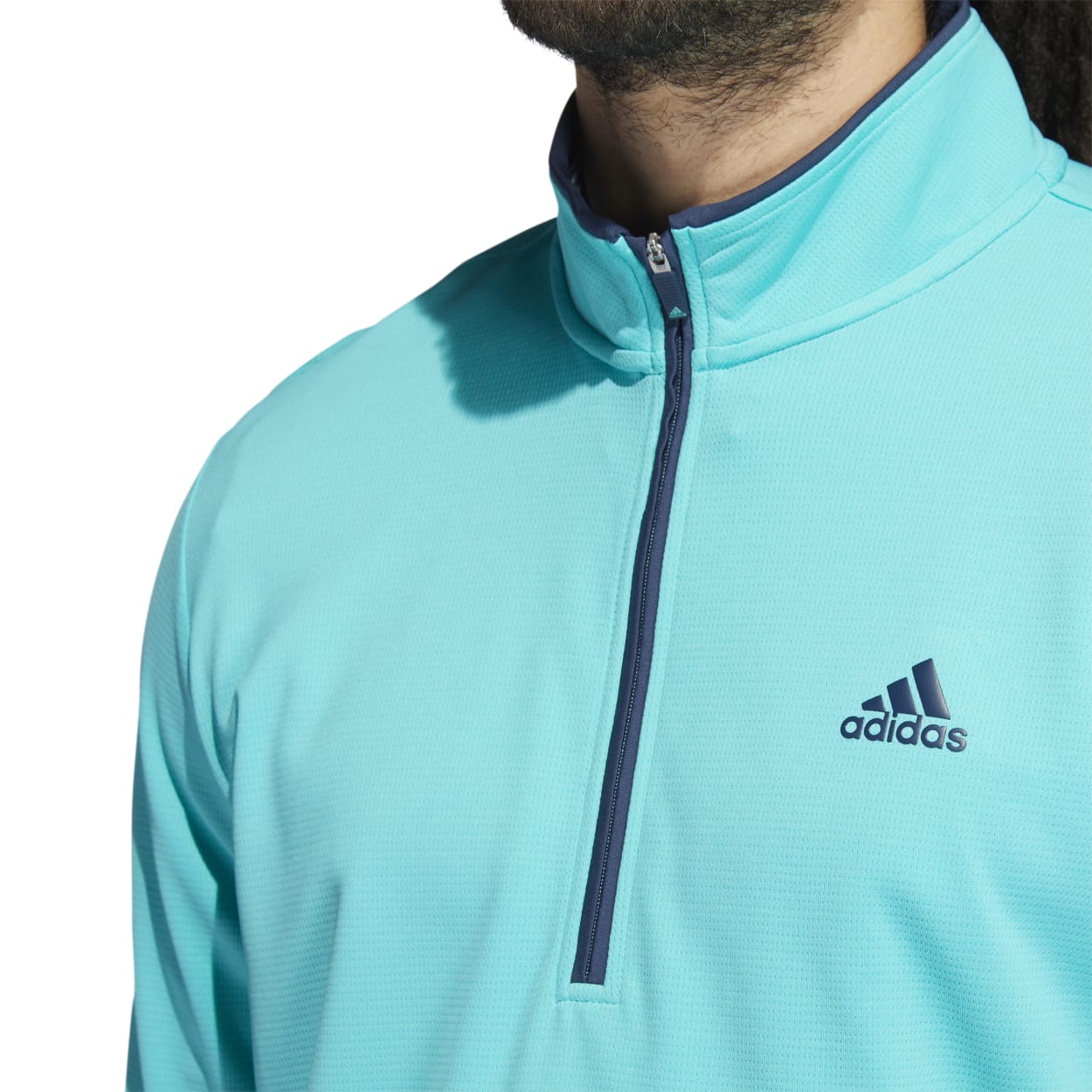 adidas Primegreen UPF Lightweight 1/4 Zip Golf Pullover H56800 - Image 6