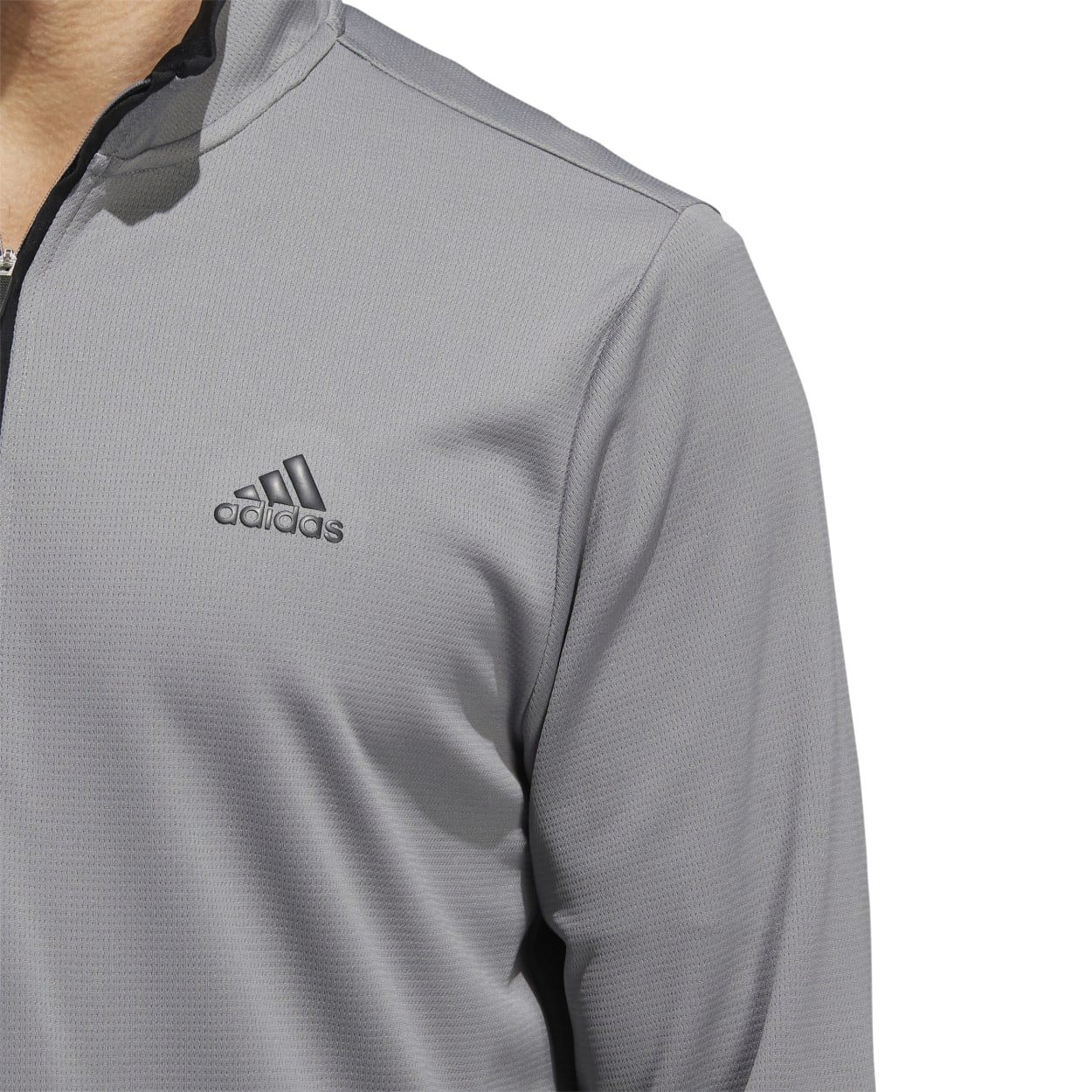 adidas Primegreen UPF Lightweight 1/4 Zip Golf Sweater HC5582 - Image 2