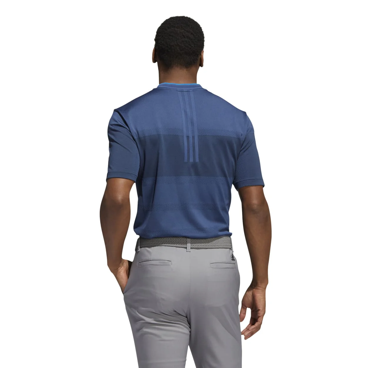 adidas Statement Seamless Golf Polo Shirt H61757 - Image 5