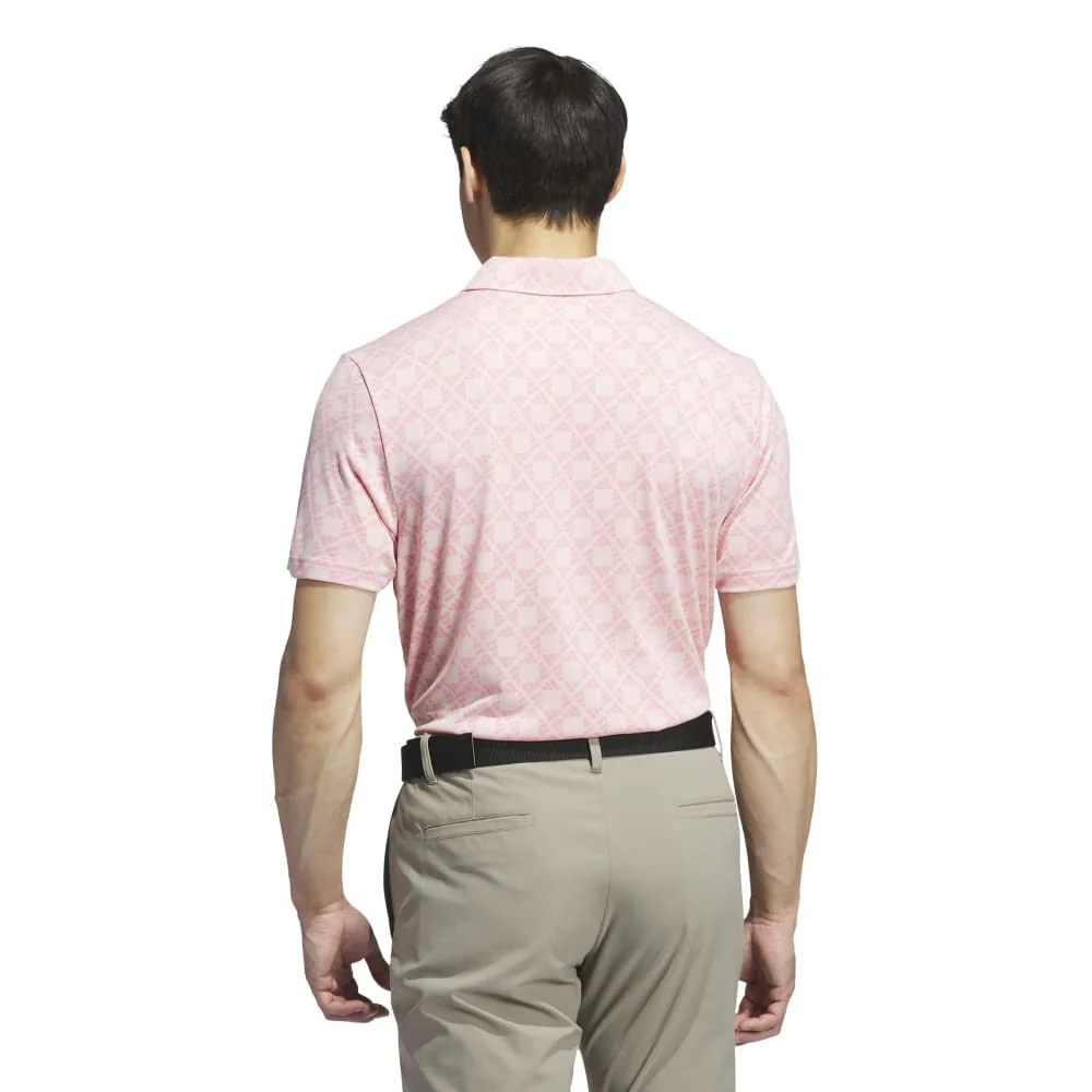 adidas Tour HEAT.RDY Jacquard Golf Polo Shirt IW1475 - Image 3