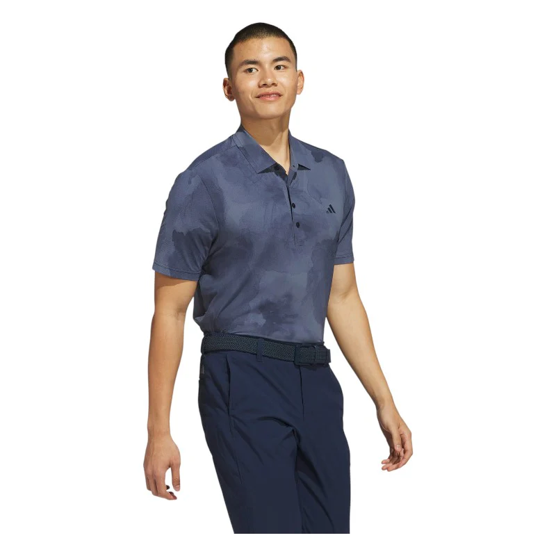 adidas Tour Printed Mesh Golf Polo Shirt JY2371 - Image 4
