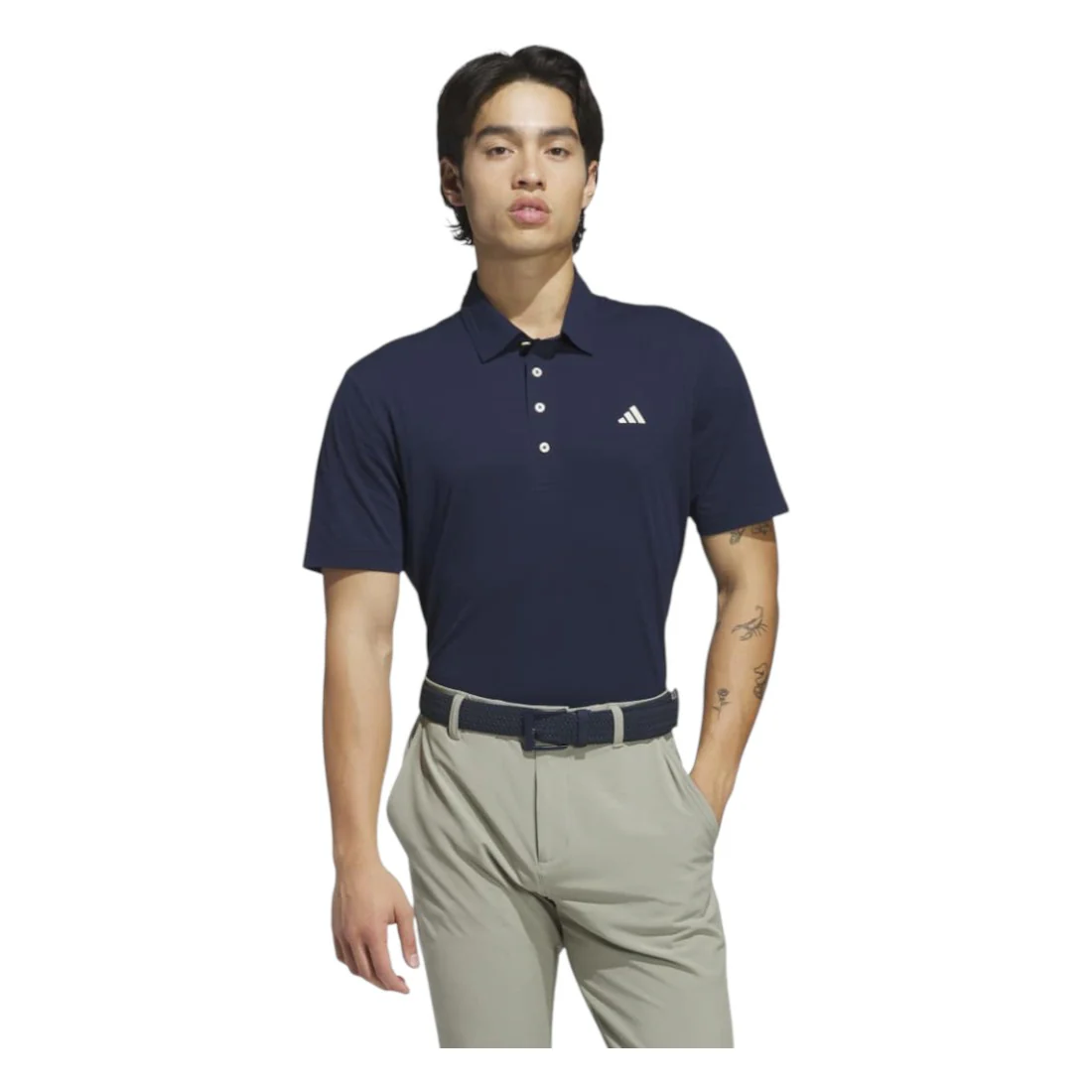 adidas Tour Twistknit Golf Polo Shirt JY4688 - Image 2