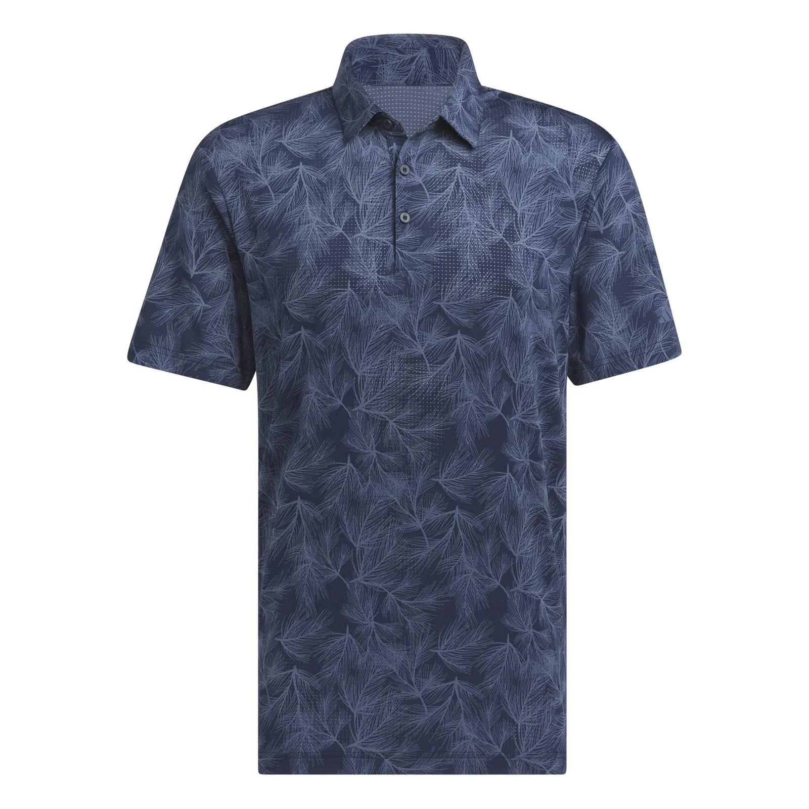 adidas Ultimate 365 Pine Print Golf Polo Shirt IL0568