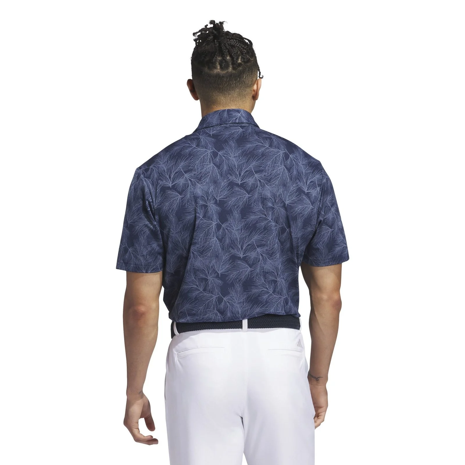 adidas Ultimate 365 Pine Print Golf Polo Shirt IL0568 - Image 3