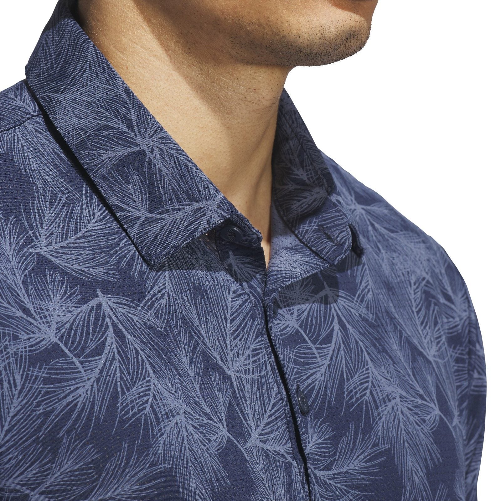 adidas Ultimate 365 Pine Print Golf Polo Shirt IL0568 - Image 7