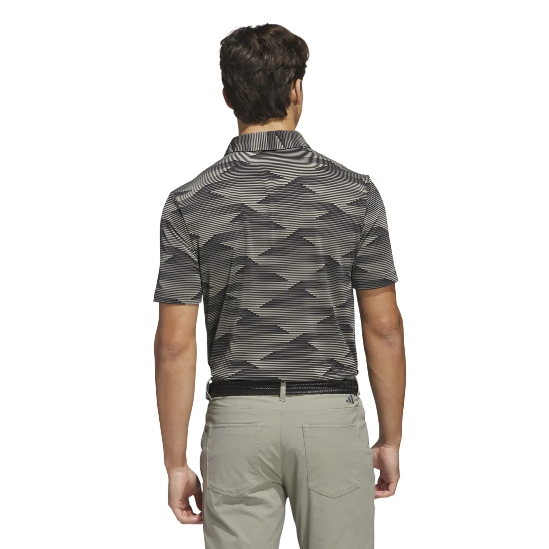 adidas Ultimate 365 Wave Print Golf Polo Shirt JF4900 - Image 3
