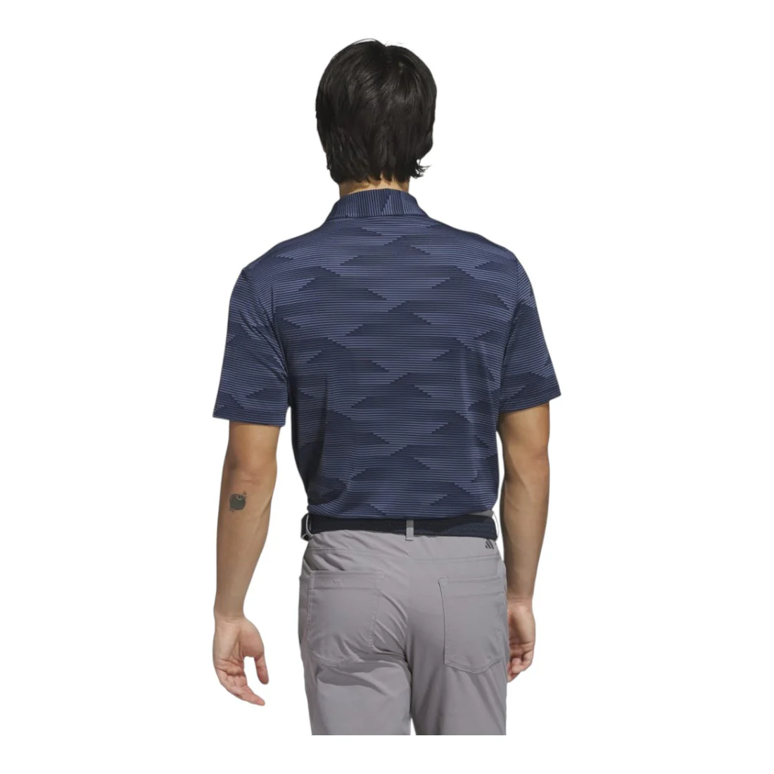 adidas Ultimate 365 Wave Print Golf Polo Shirt JN9136 - Image 3