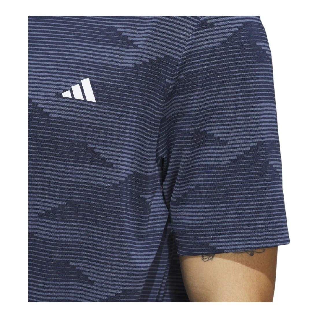 adidas Ultimate 365 Wave Print Golf Polo Shirt JN9136 - Image 5