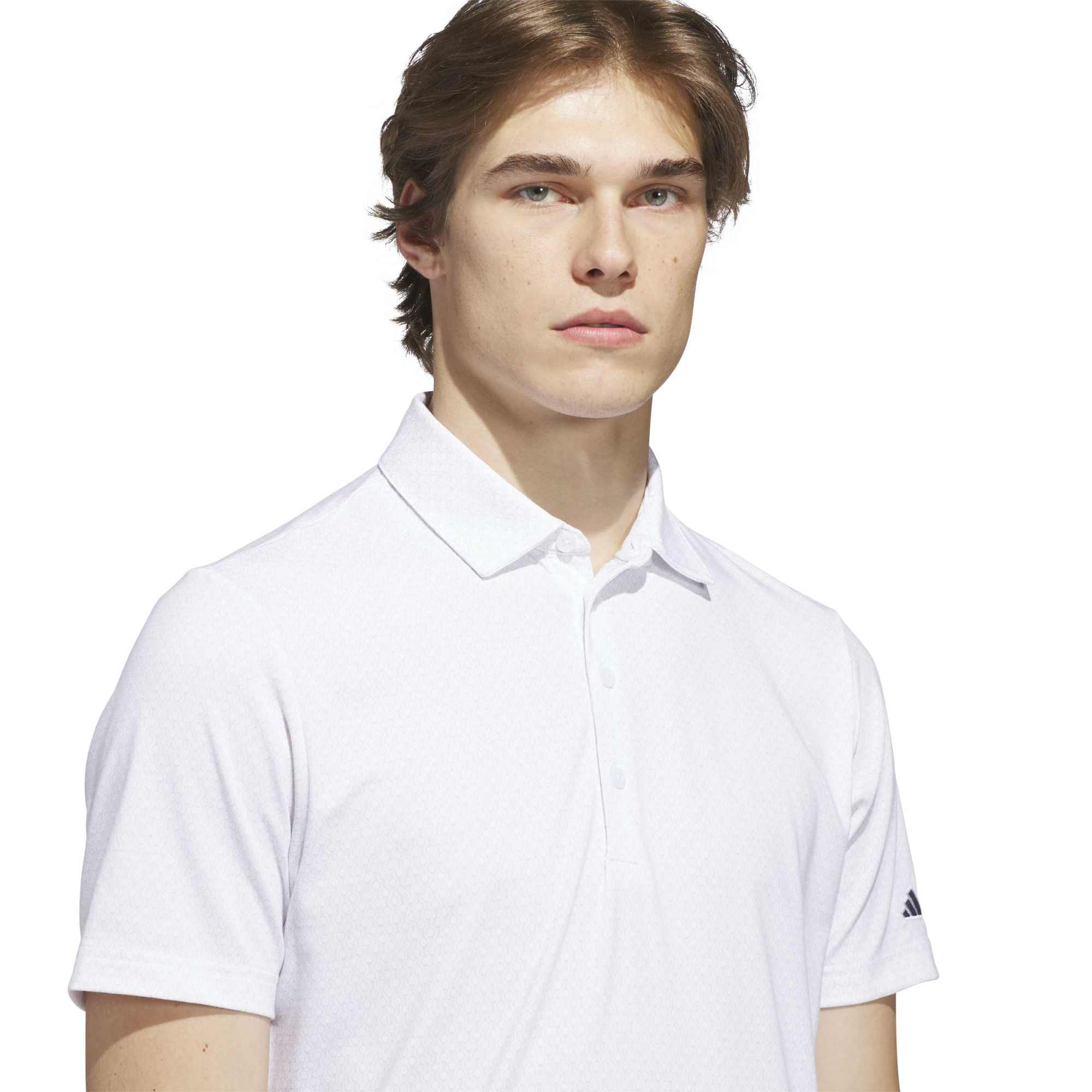 adidas Ultimate + Go To Print Golf Polo Shirt KF0108 - Image 4
