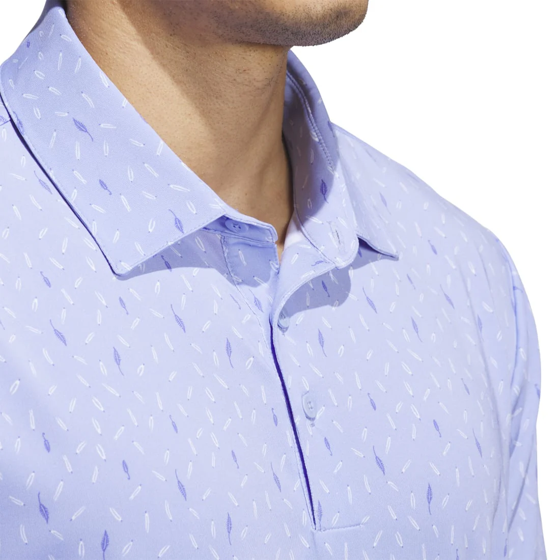 adidas Ultimate365 Allover Print Golf Polo Shirt IL0554 - Image 5