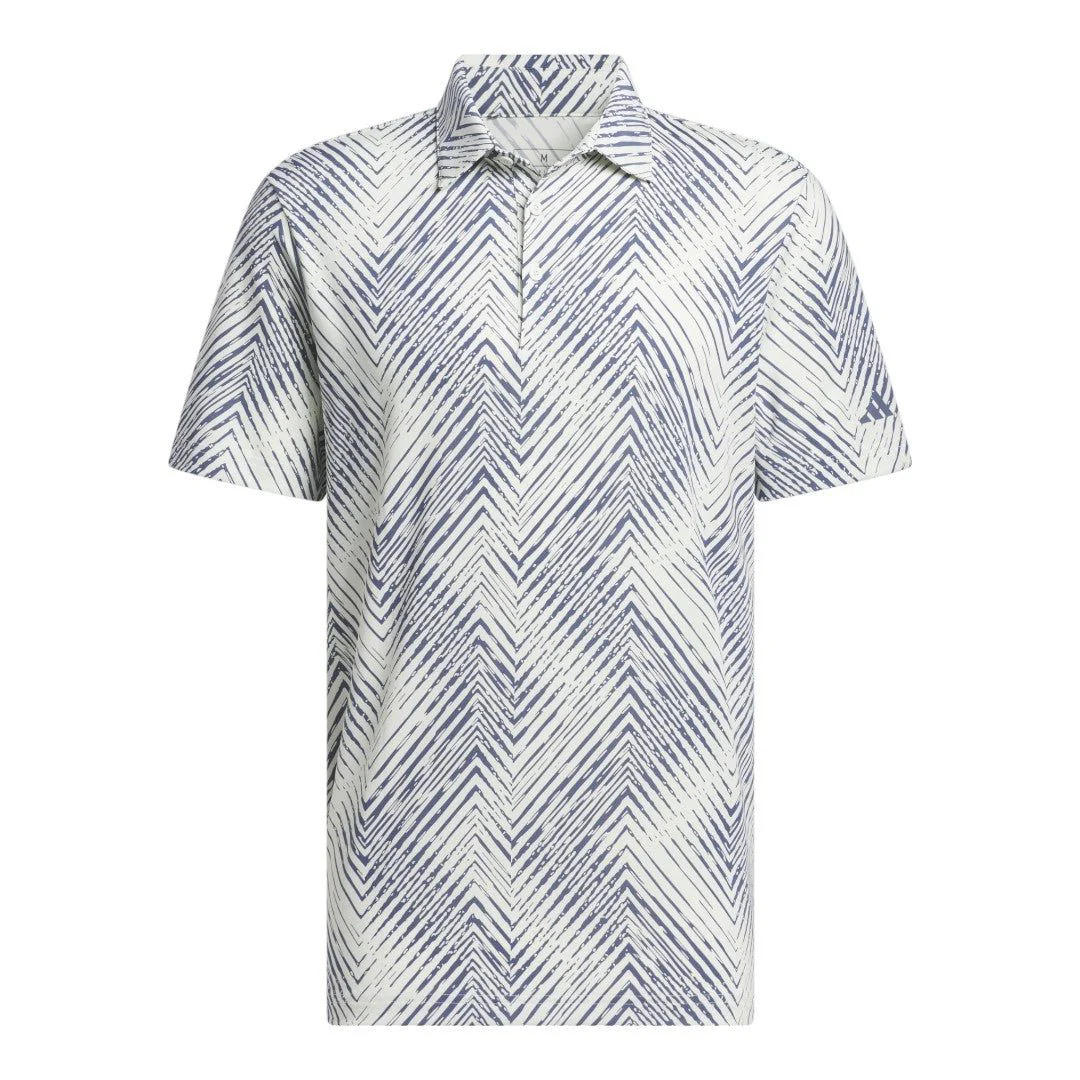 adidas Ultimate365 Allover Print Golf Polo Shirt IU4386