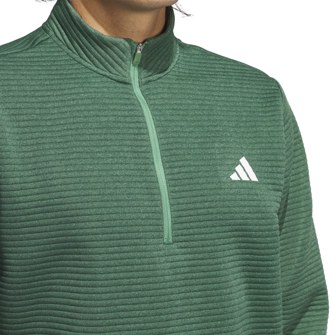 adidas Ultimate365 DWR Textured 1/4 Zip Golf Mid Layer IL0560 - Image 5