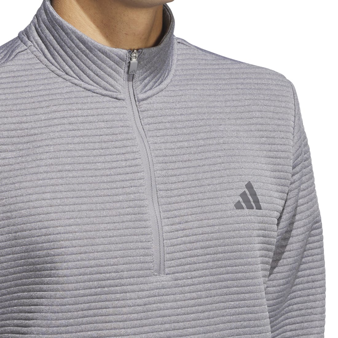 adidas Ultimate365 DWR Textured 1/4 Zip Golf Mid Layer IL0563 - Image 5
