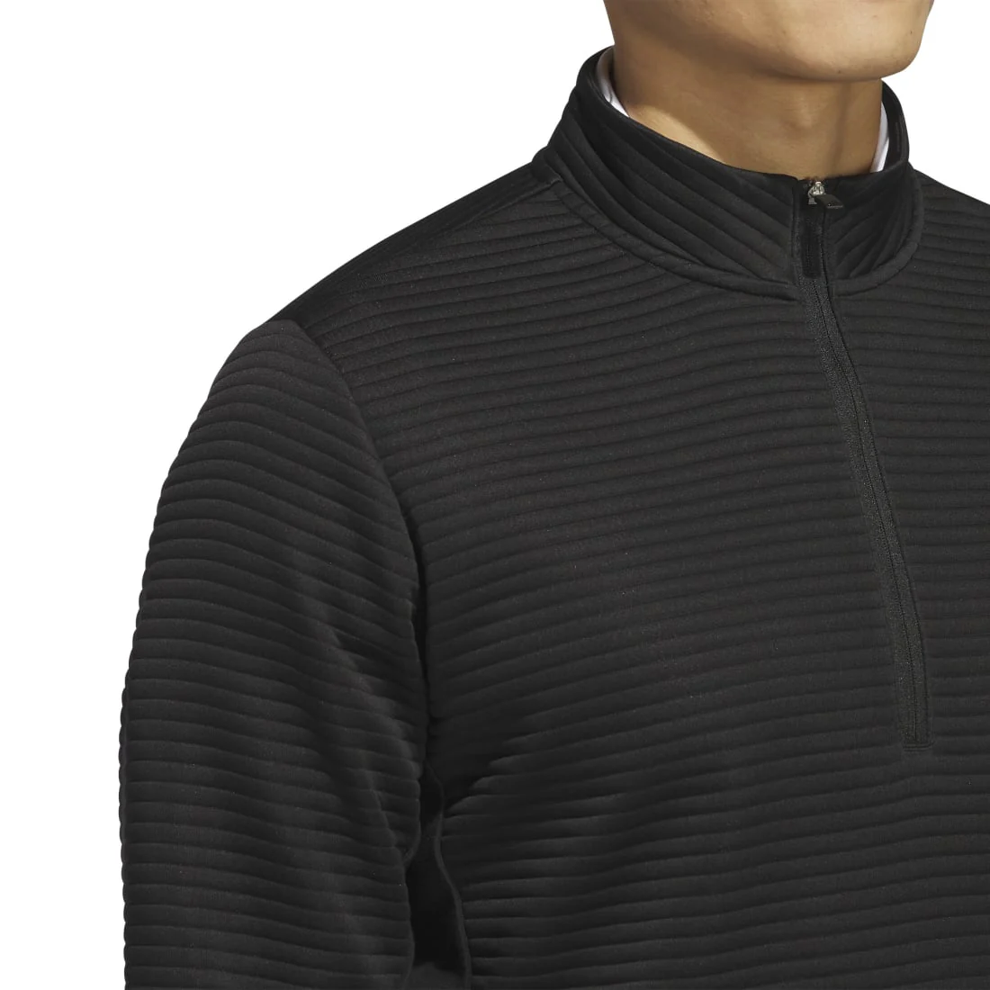 adidas Ultimate365 DWR Textured 1/4-Zip Golf Mid Layer JJ1751 - Image 5