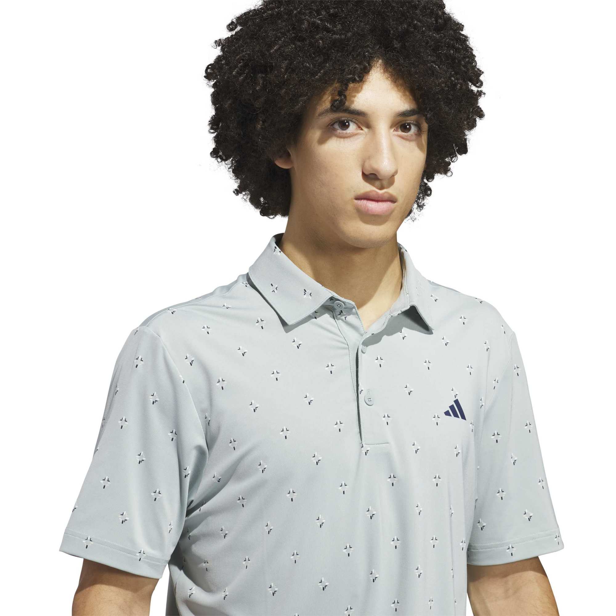 adidas Ultimate365 Esce Print Golf Polo Shirt KB1374 - Image 4