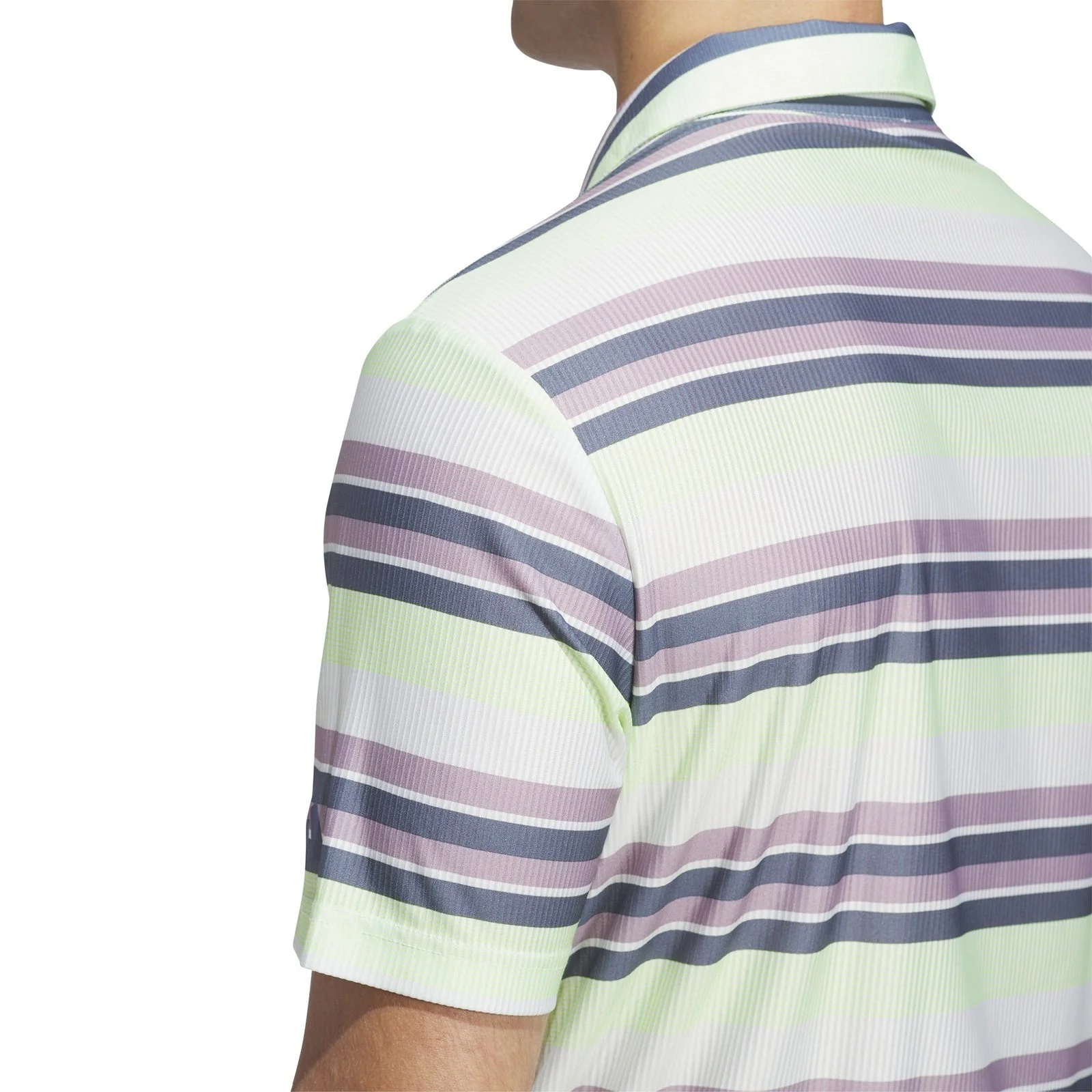 adidas Ultimate365 HEAT.RDY Stripe Golf Polo Shirt IU4412 - Image 8