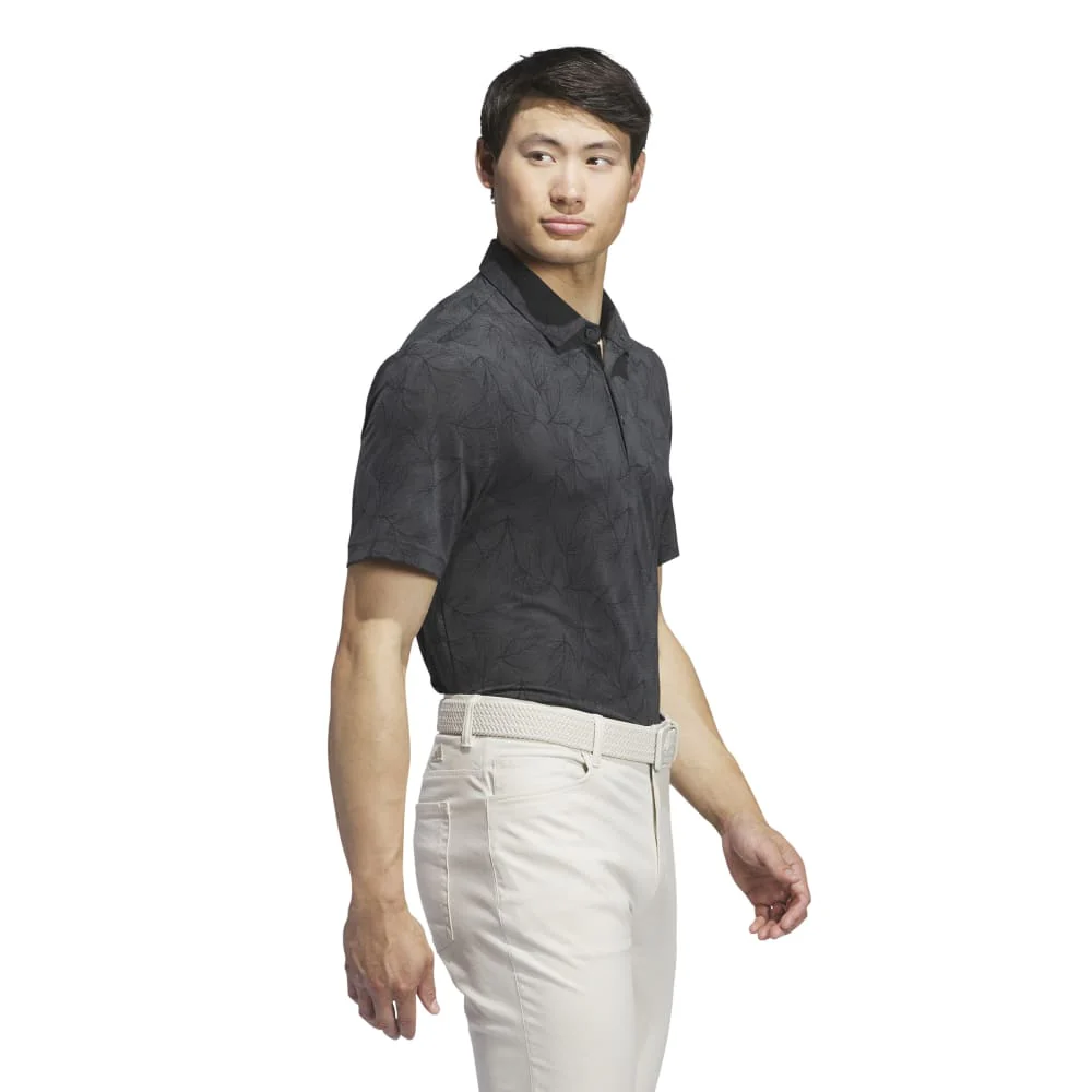 adidas Ultimate365 Mesh Print Golf Polo Shirt IW1413 - Image 4