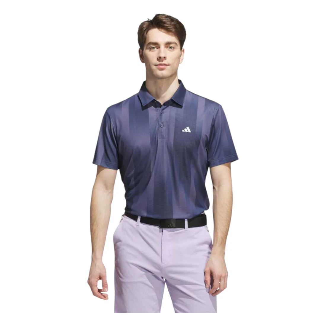 adidas Ultimate365 Mesh Radiant Print Golf Polo Shirt JL5284 - Image 2
