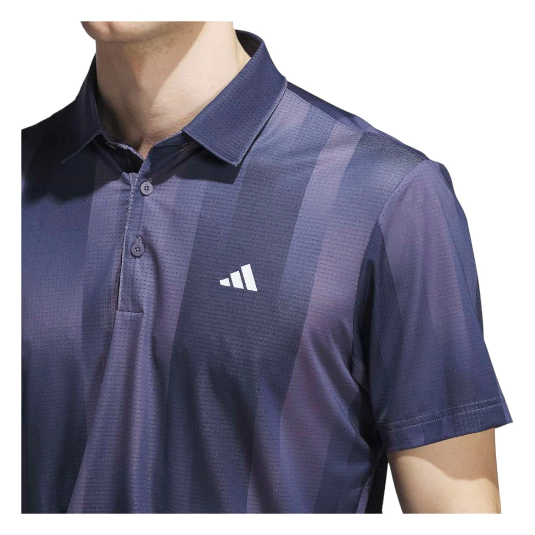 adidas Ultimate365 Mesh Radiant Print Golf Polo Shirt JL5284 - Image 4