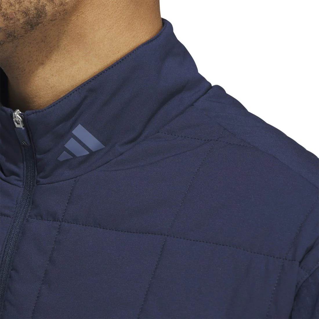adidas Ultimate365 Quilted 1/2 Zip Golf Wind Top IW1391 - Image 4