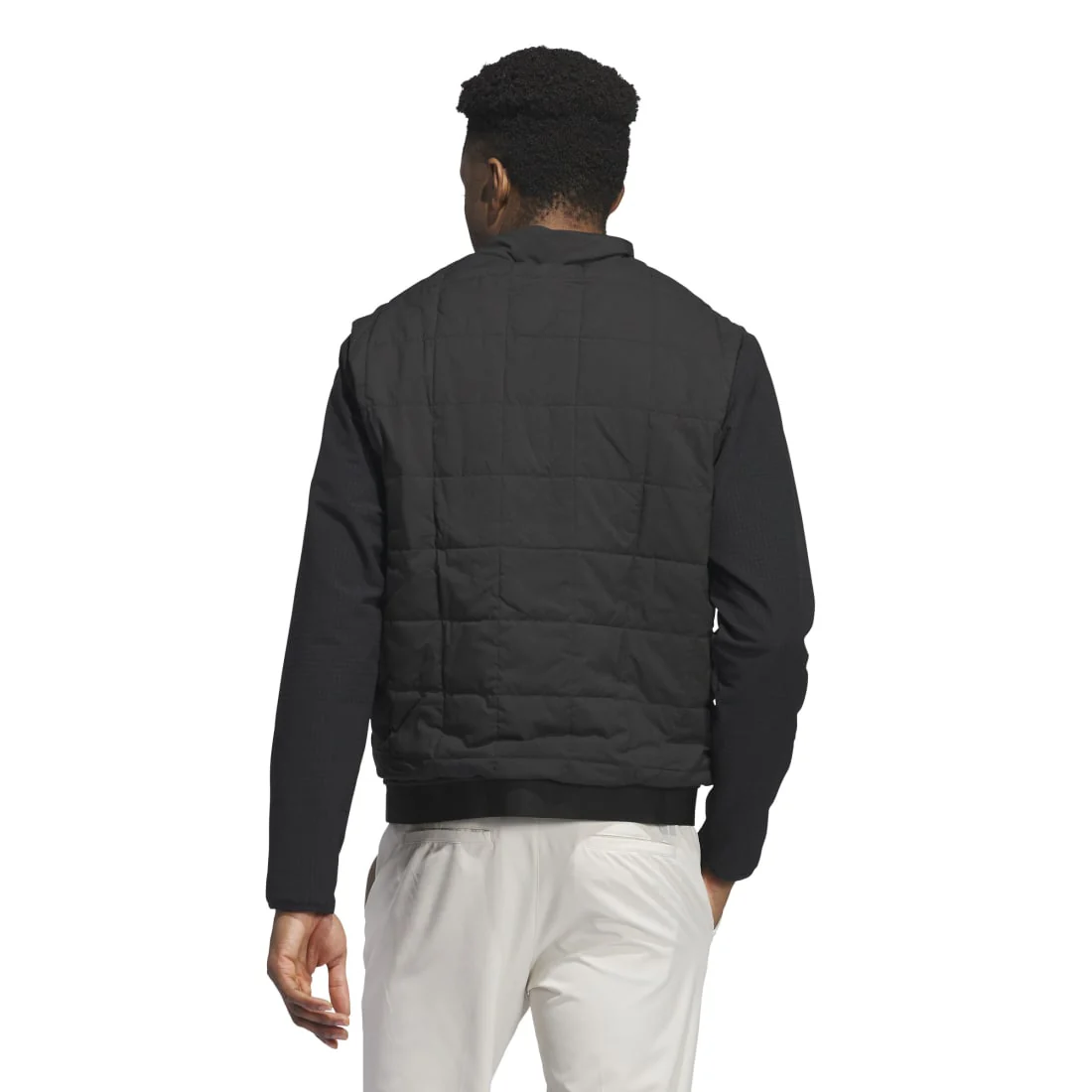 adidas Ultimate365 Quilted DWR 1/2 Zip Golf Mid Layer IT0153 - Image 3