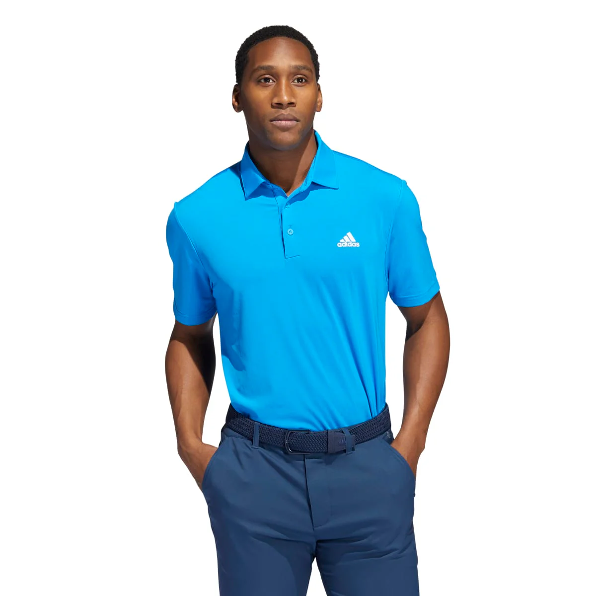 adidas Ultimate365 Solid Golf Polo Shirt HA6230 - Image 2