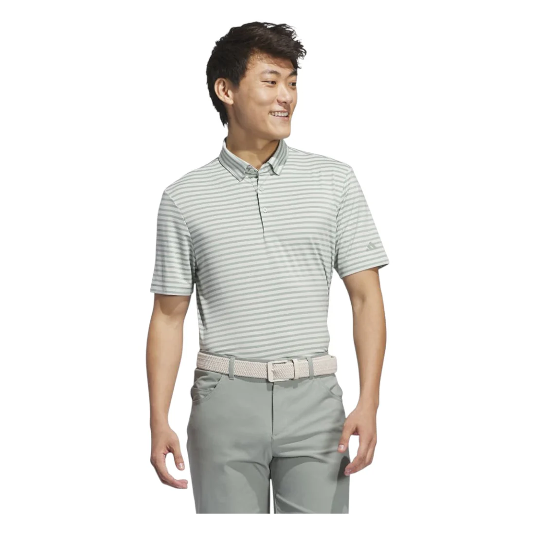 adidas Ultimate365 Speed Stripe Golf Polo Shirt JF8999 - Image 2