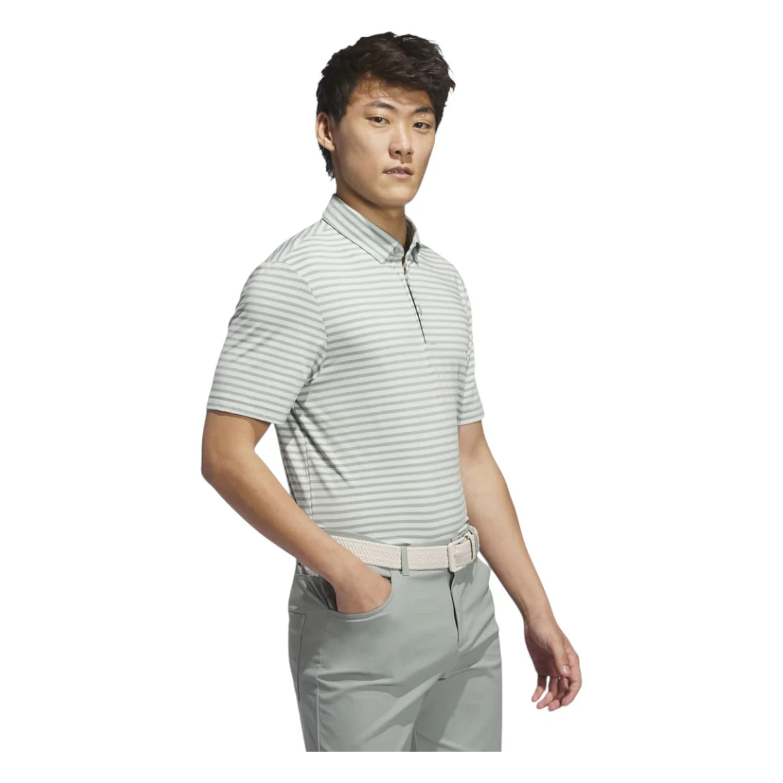adidas Ultimate365 Speed Stripe Golf Polo Shirt JF8999 - Image 4