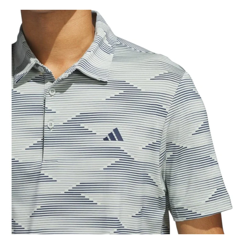 adidas Ultimate365 Speed Stripe Golf Polo Shirt JF9008 - Image 4
