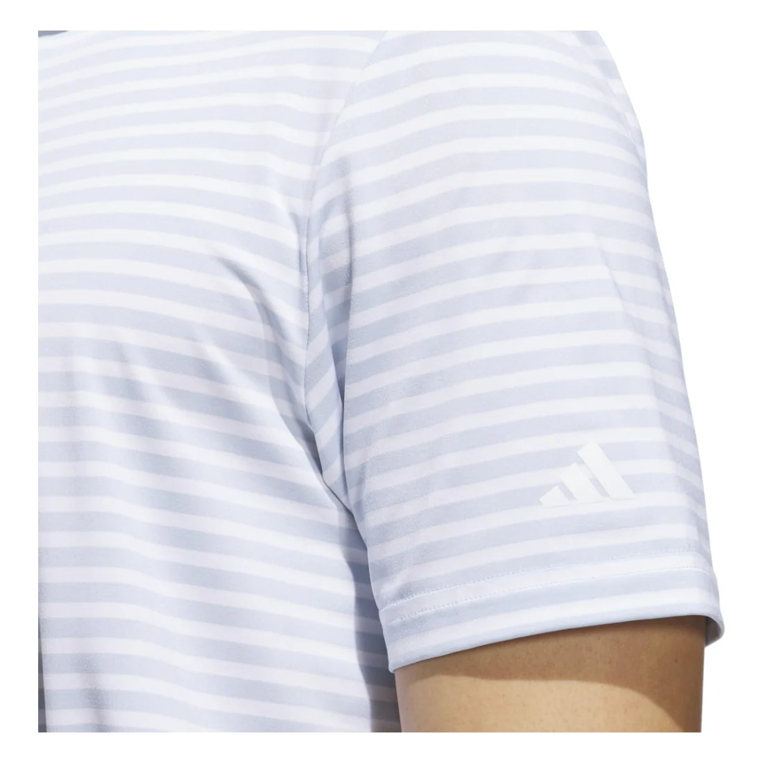 adidas Ultimate365 Stripe Golf Polo Shirt JP0475 - Image 5