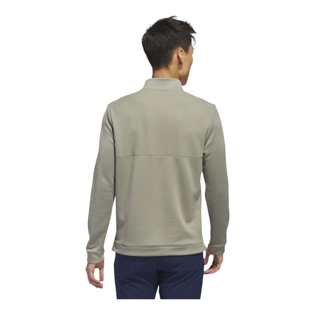 adidas Ultimate365 Textured 1/4 Zip Golf Mid Layer IS8882 - Image 3