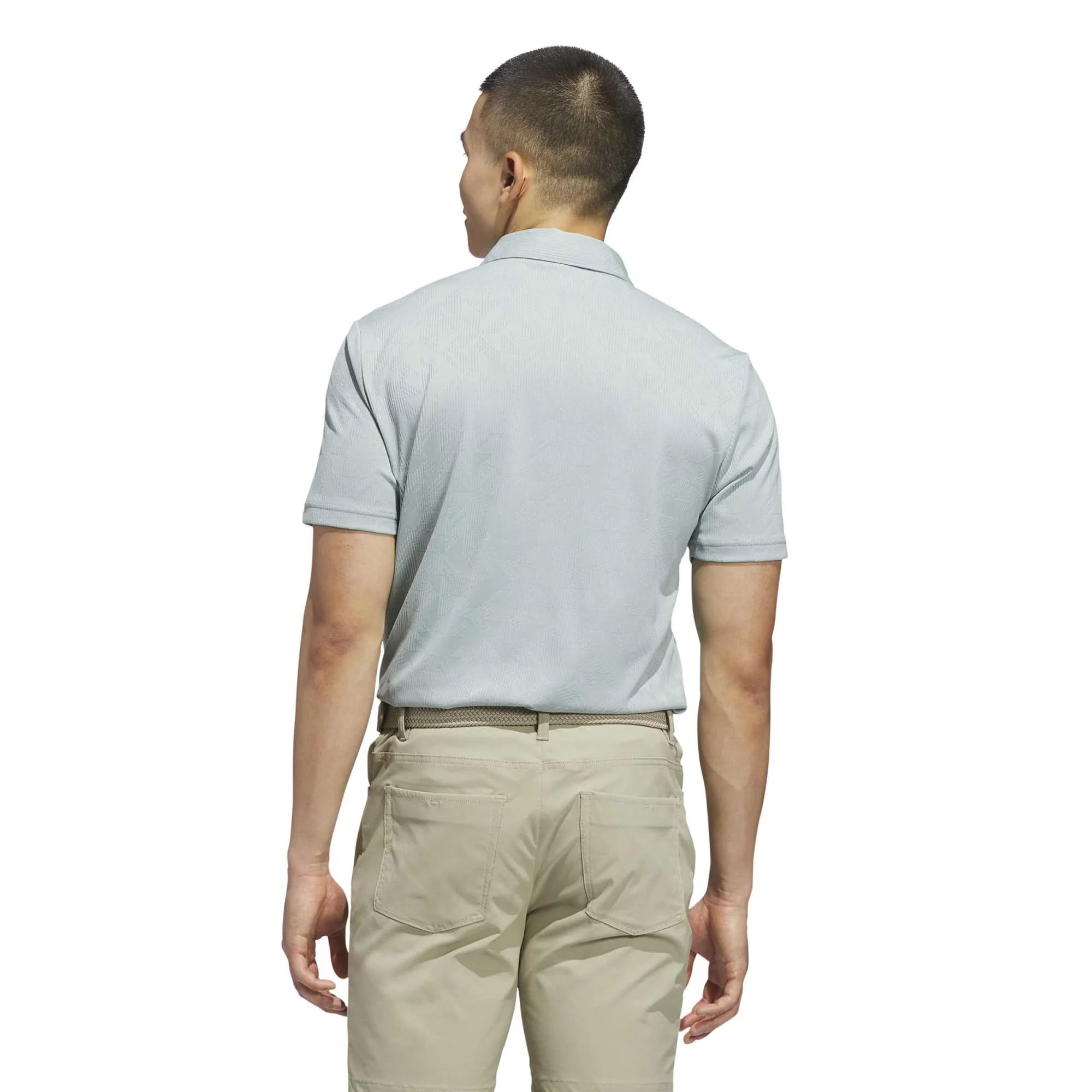adidas Ultimate365 Textured Jacquard Golf Polo Shirt KE7713 - Image 3