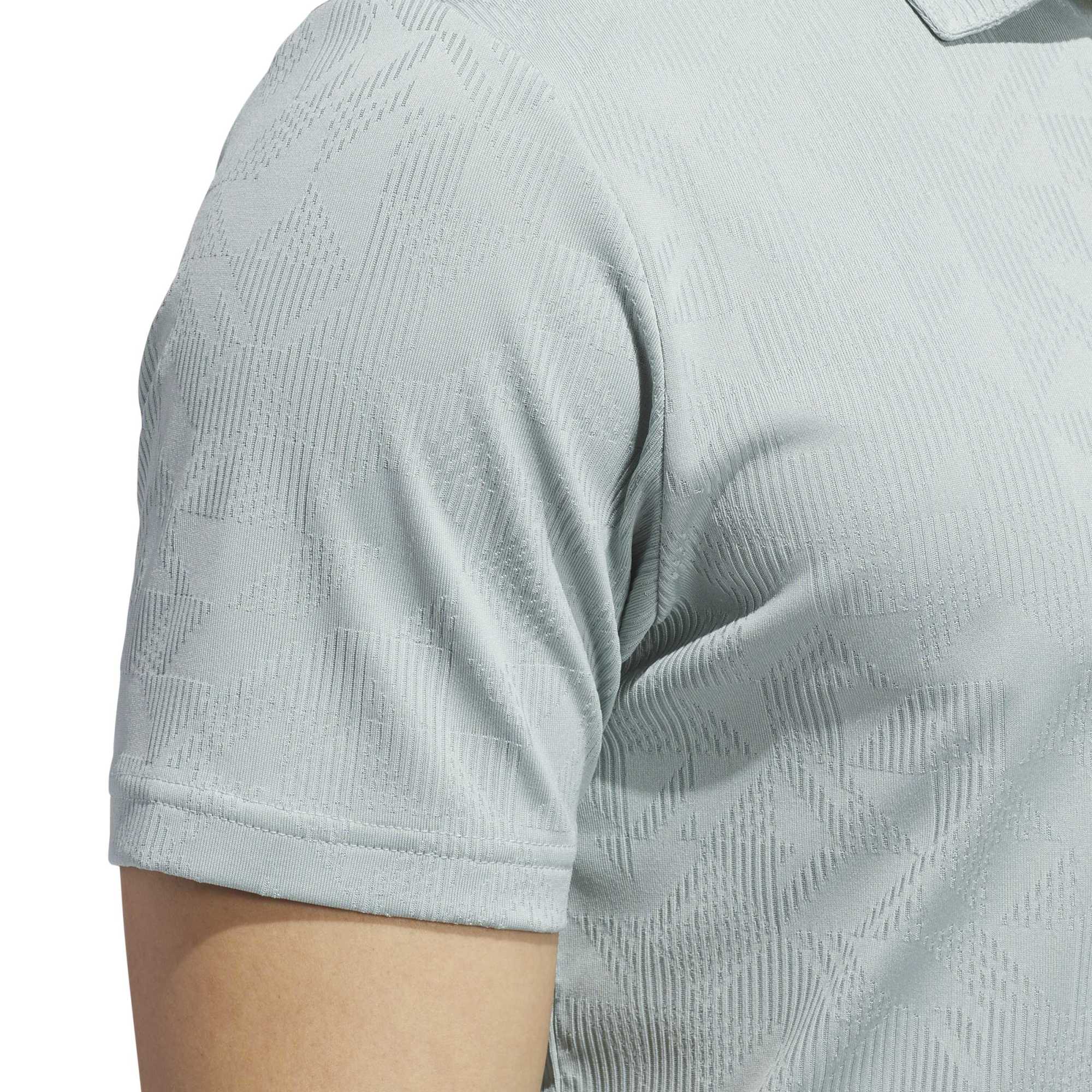 adidas Ultimate365 Textured Jacquard Golf Polo Shirt KE7713 - Image 4