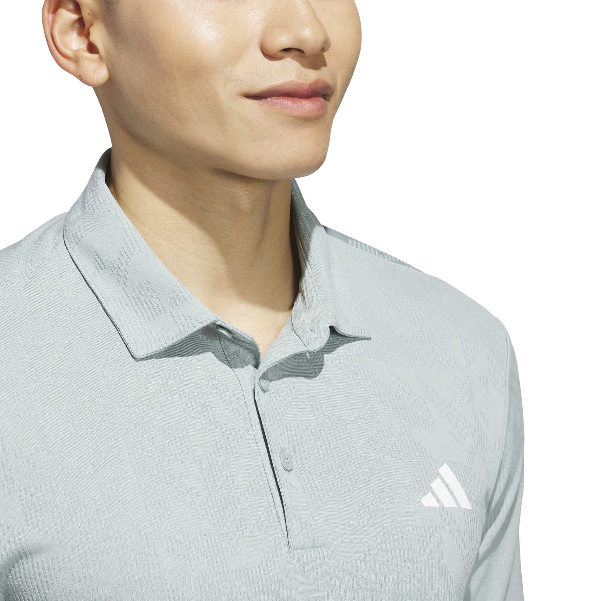 adidas Ultimate365 Textured Jacquard Golf Polo Shirt KE7713 - Image 5