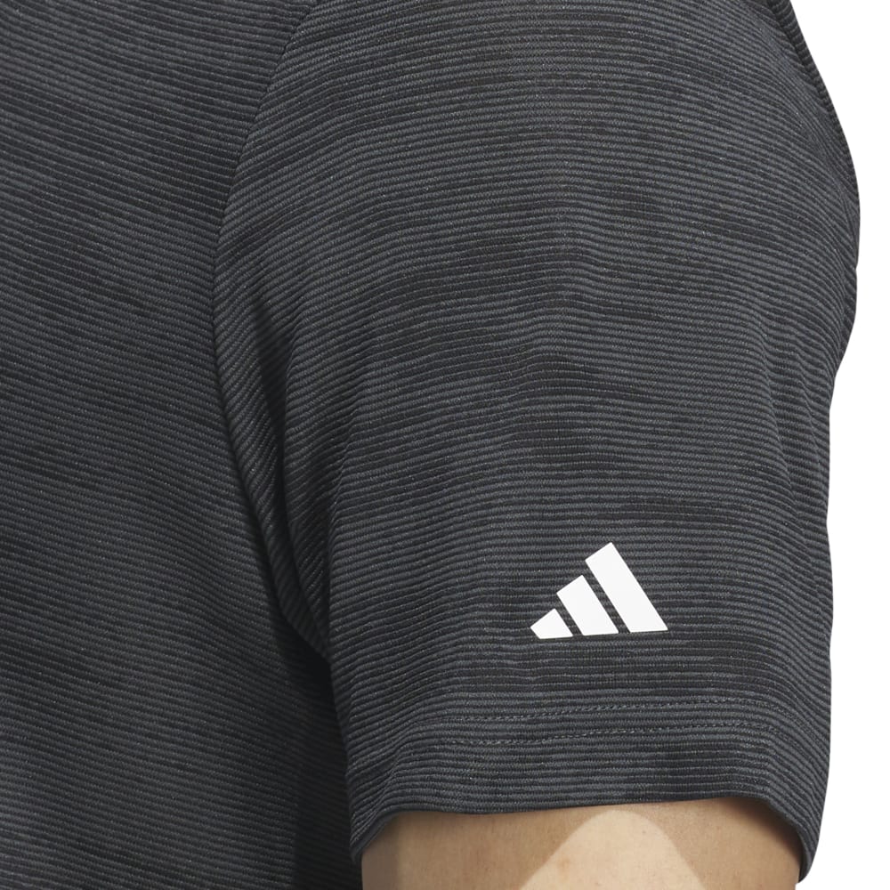 adidas Ultimate365 Textured Stripe Golf Polo Shirt IW1411 - Image 5