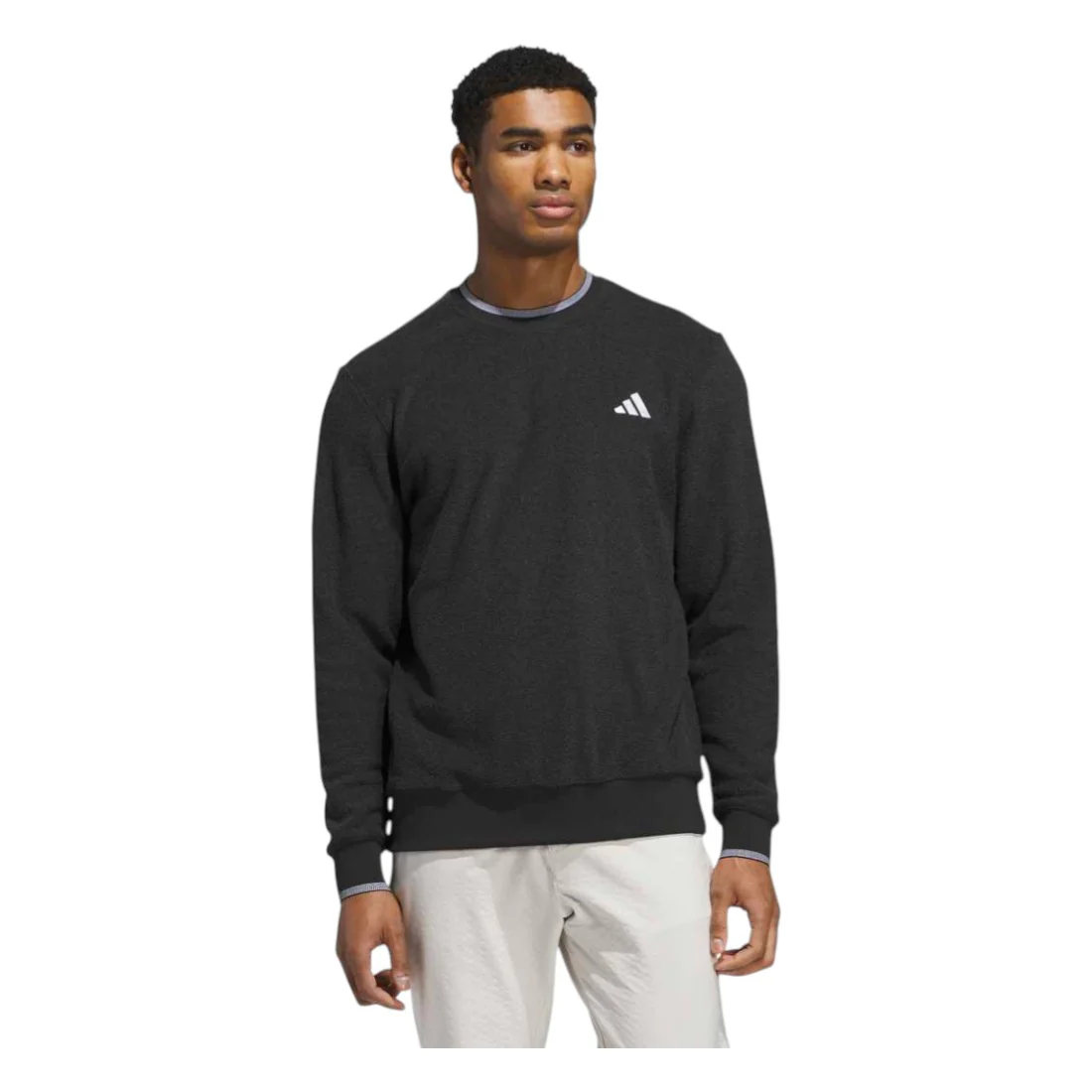 adidas Ultimate365 Tour Crew Neck Golf Mid Layer JW1616 - Image 2