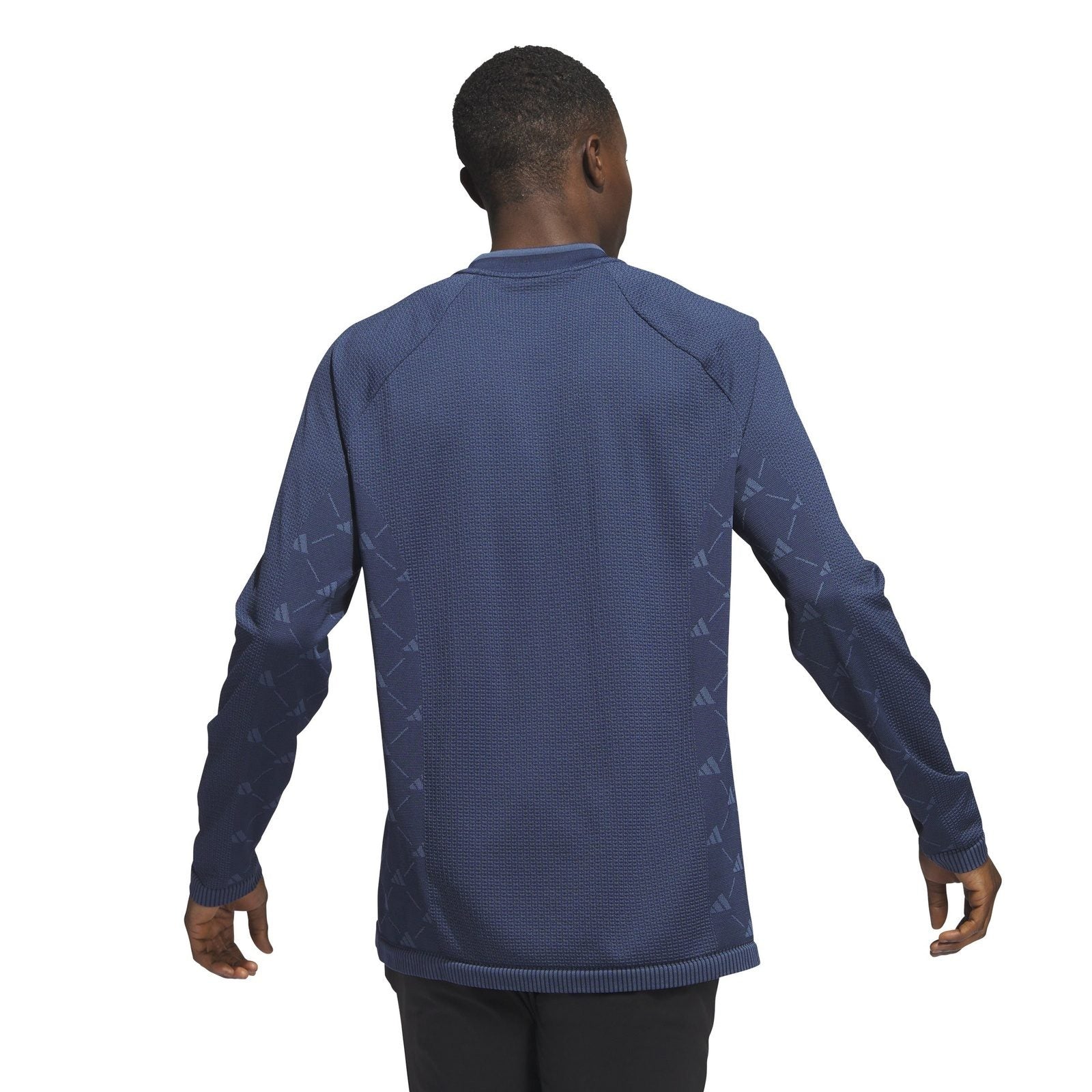 adidas Ultimate365 Tour Primeknit Long Sleeve Golf Shirt HY1792 - Image 3