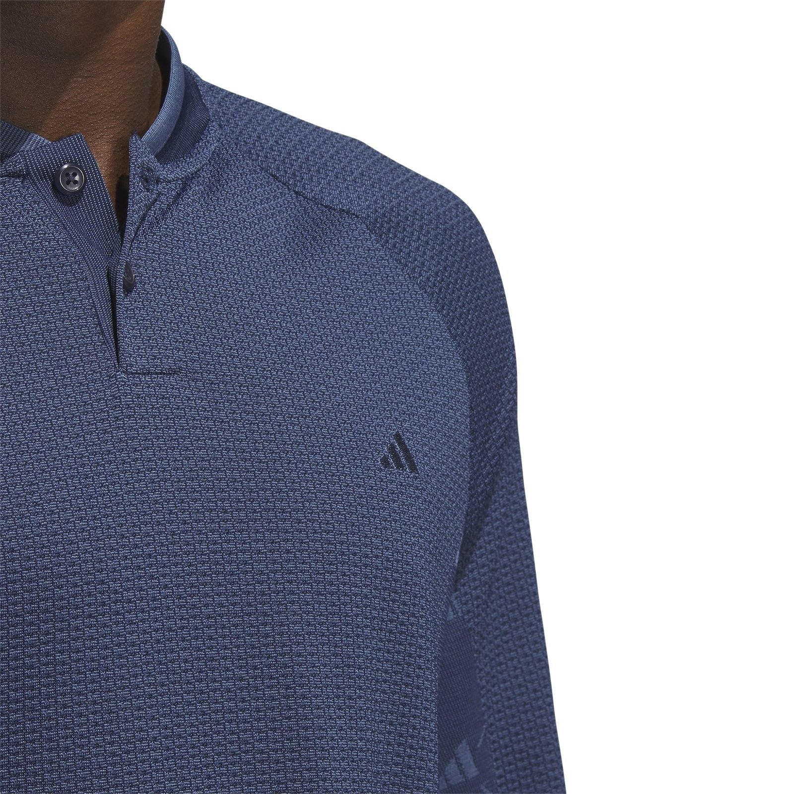 adidas Ultimate365 Tour Primeknit Long Sleeve Golf Shirt HY1792 - Image 4