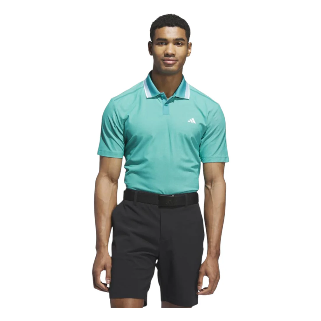 adidas Ultimate365 Tour TWISTKNIT Pique Golf Polo Shirt JL5381 - Image 2
