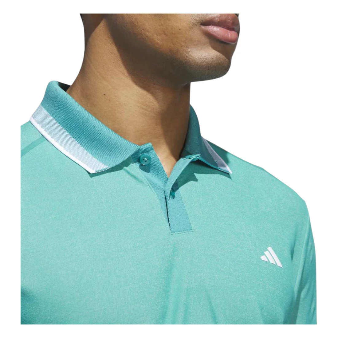 adidas Ultimate365 Tour TWISTKNIT Pique Golf Polo Shirt JL5381 - Image 5