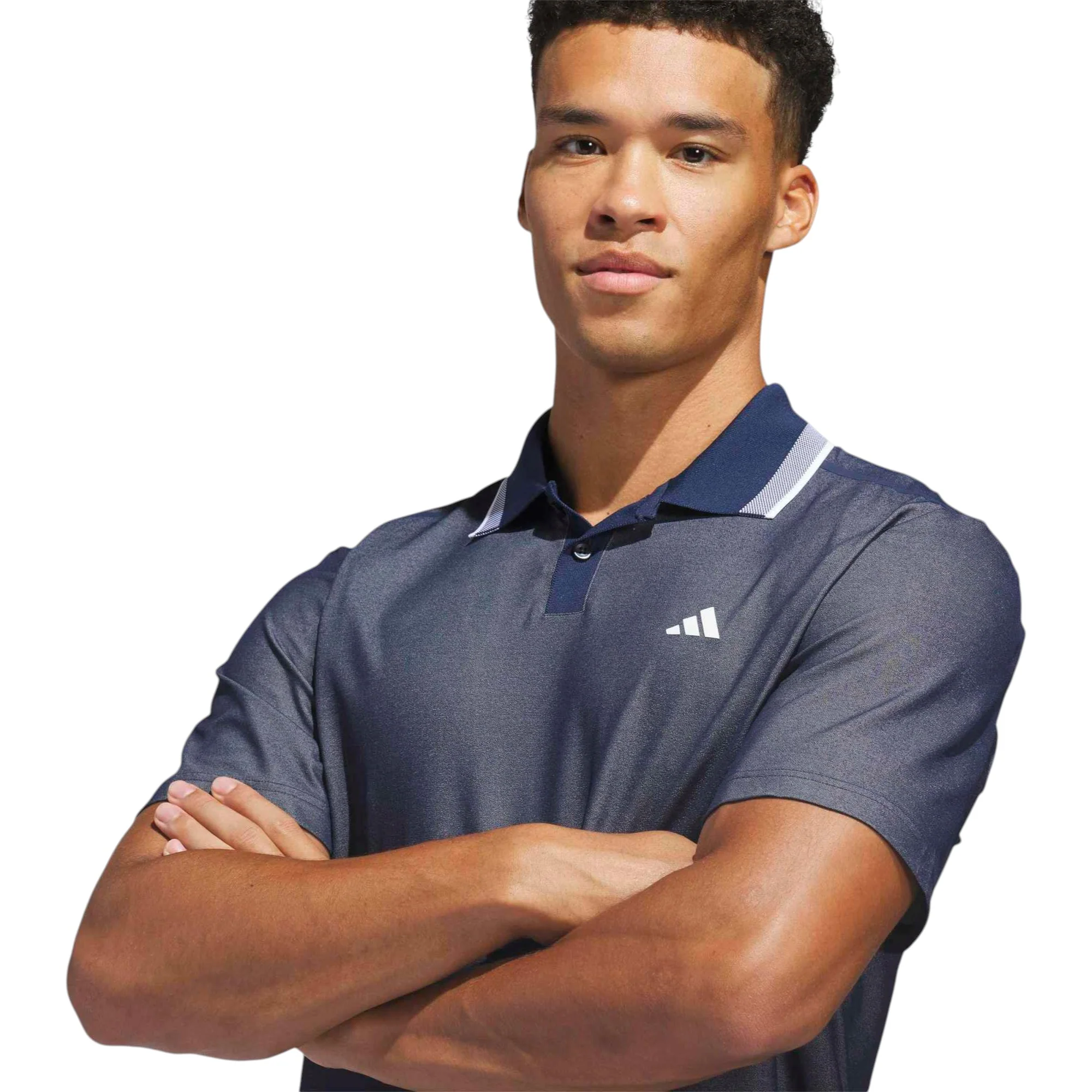 adidas Ultimate365 Tour TWISTKNIT Pique Golf Polo Shirt KC4029 - Image 5